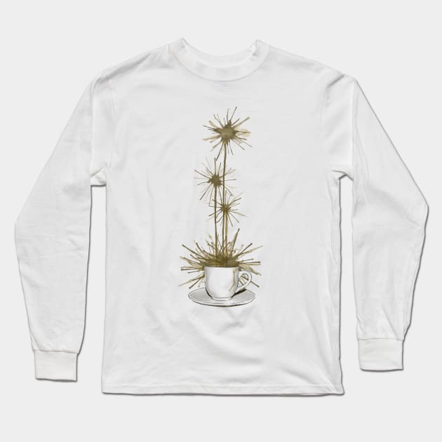 Midnight Flower Long Sleeve T-Shirt by Tobe_Fonseca